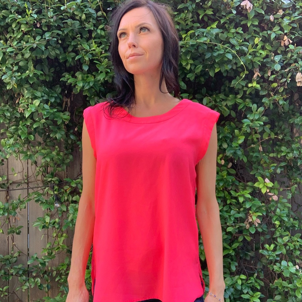 J Crew pink top!